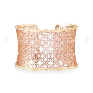 Kendra Scott Candice rose gold cuff bracelet